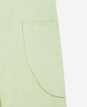 Tencel Linen Jumpsuit - Moss