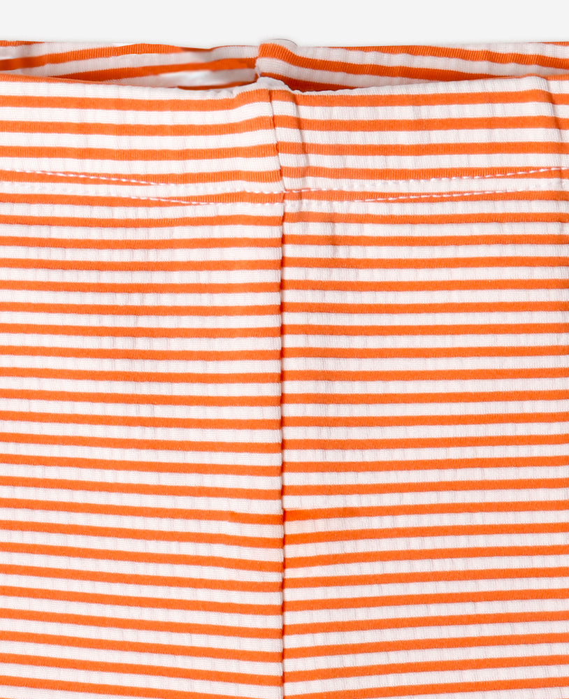 Rashguard Two Piece Swim Set - Ginger Stripe