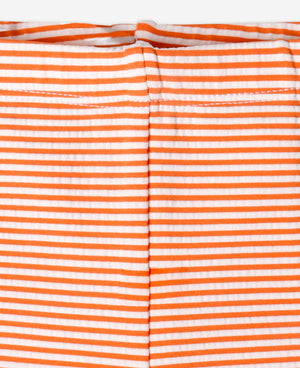 Rashguard Two Piece Swim Set - Ginger Stripe