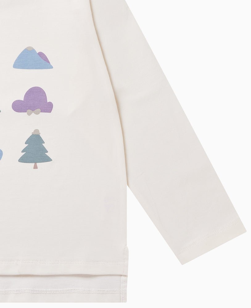 Quick Dry Cotton Long Sleeve Tee - Cloud