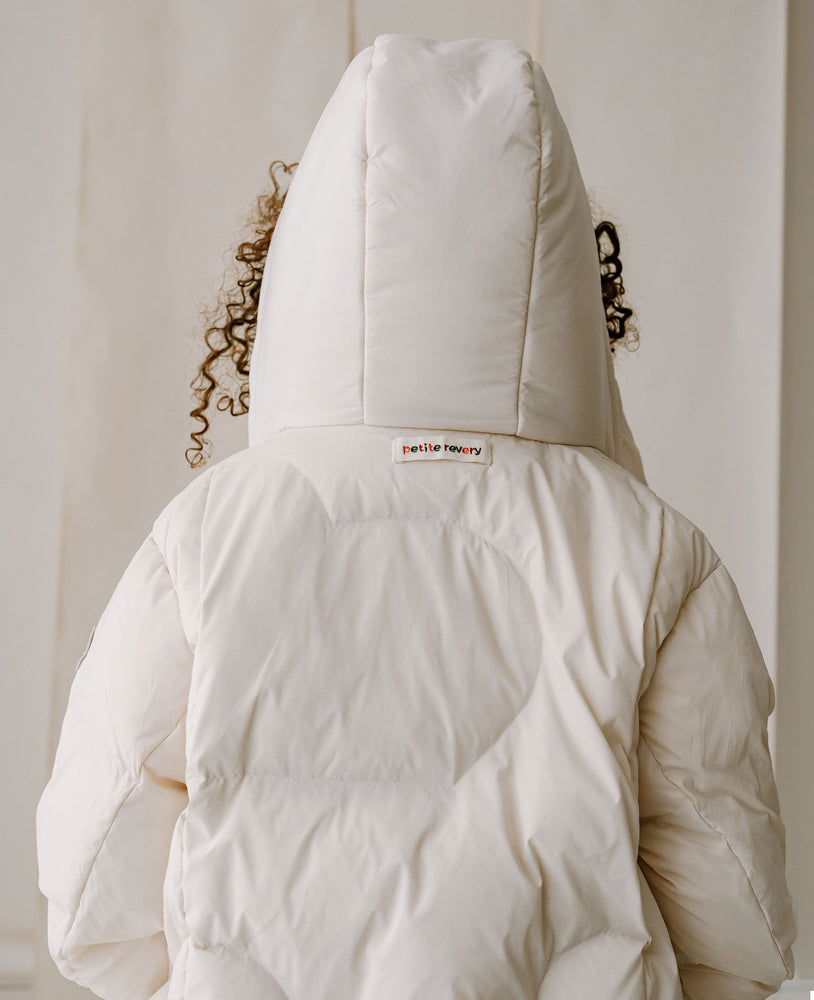 
            
                Load image into Gallery viewer, Recycled Nylon Coat - Cloud
            
        