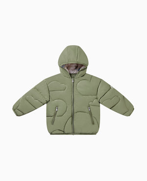 
            
                Load image into Gallery viewer, Recycled Nylon Hooded Jacket - Olive
            
        