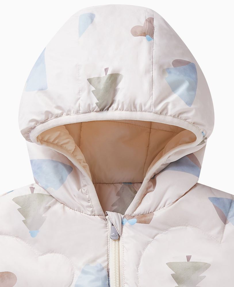 
            
                Load image into Gallery viewer, Recycled Nylon Hooded Jacket - Alpine Dreams
            
        