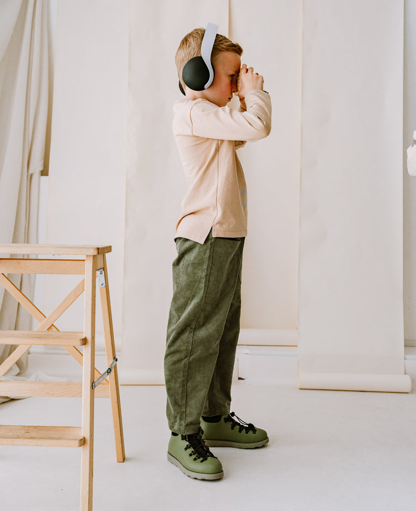
            
                Load image into Gallery viewer, Corduroy Pants - Olive
            
        