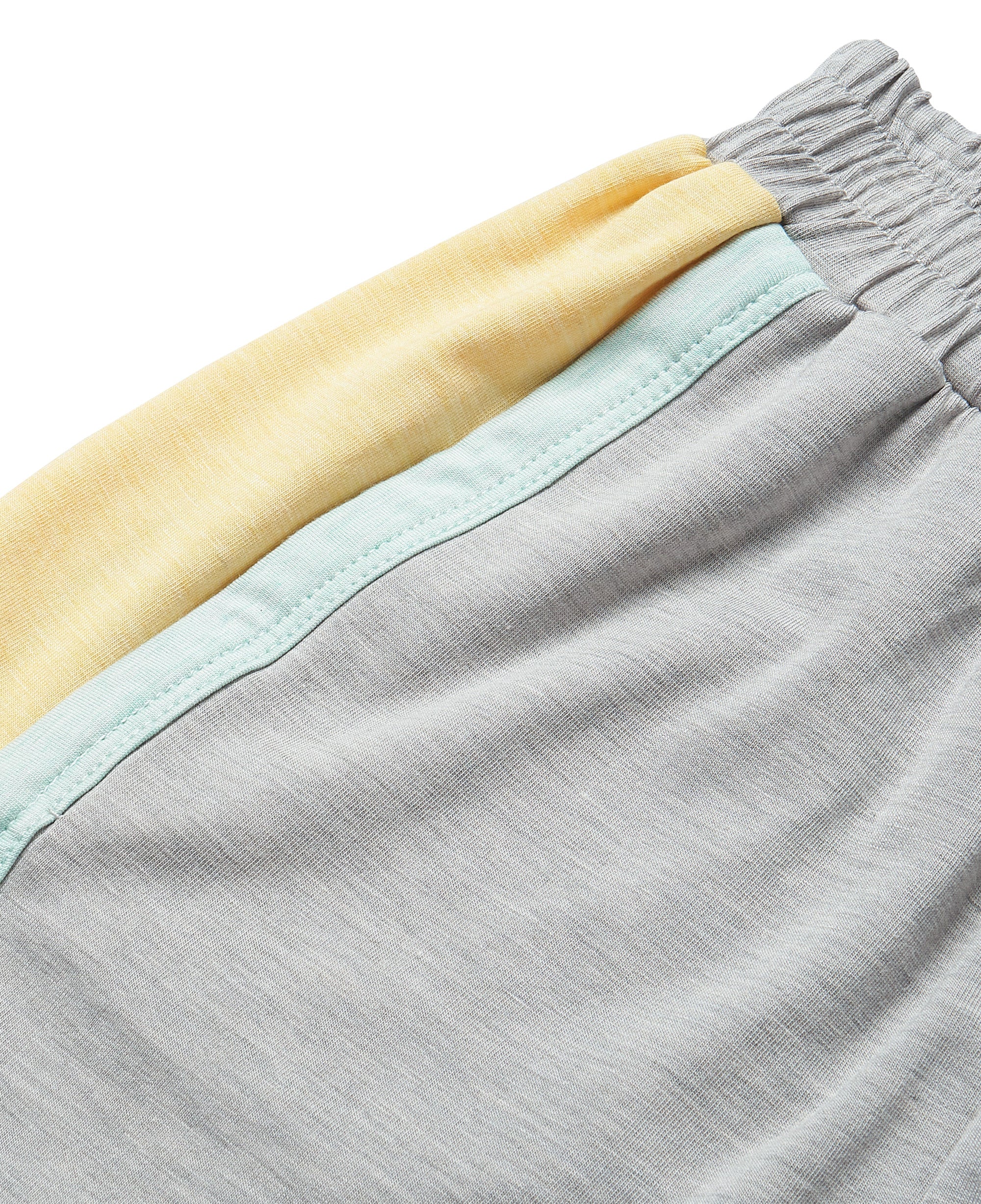 Color Block Shorts - Slate Gray