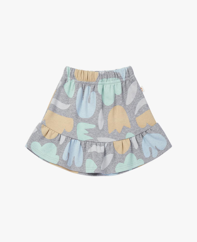 French Terry Skirt - Summer Bloom