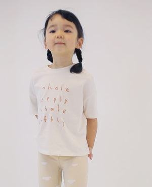 
            
                Load and play video in Gallery viewer, Inhale Exhale Short Sleeve Boxy Tee - Vanilla
            
        