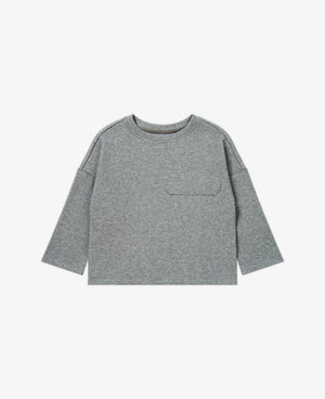 
            
                Load image into Gallery viewer, Raw Edge Waffle Knit Long Sleeve Top - Stone
            
        