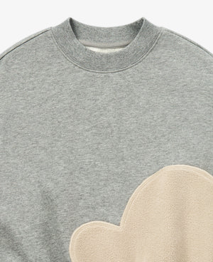 
            
                Load image into Gallery viewer, Big Cloud Short Sleeve Top - Stone
            
        