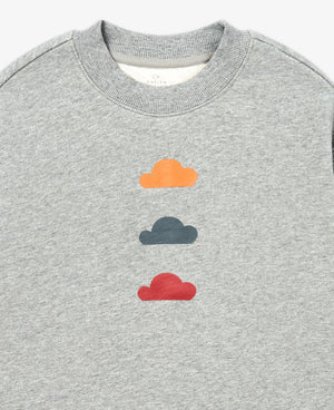 
            
                Load image into Gallery viewer, Trio Clouds Long Sleeve Top - Stone
            
        