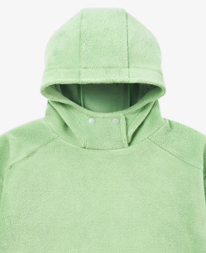
            
                Load image into Gallery viewer, Recycled Fleece Hooded Pullover - Artichoke
            
        