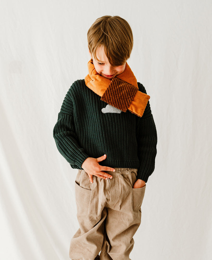 Oversized Knit Sweater - Cedar