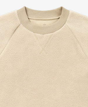 
            
                Load image into Gallery viewer, Recycled Fleece Sweatshirt - Oat
            
        