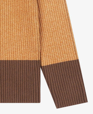 
            
                Load image into Gallery viewer, Knit Crewneck Top - Turmeric
            
        