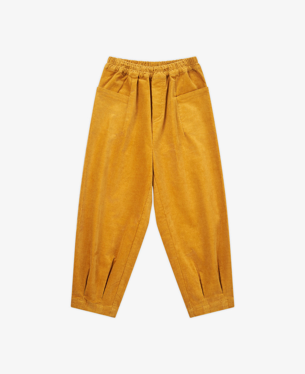 Relaxed Fit Corduroy Pants - Turmeric – Petite Revery
