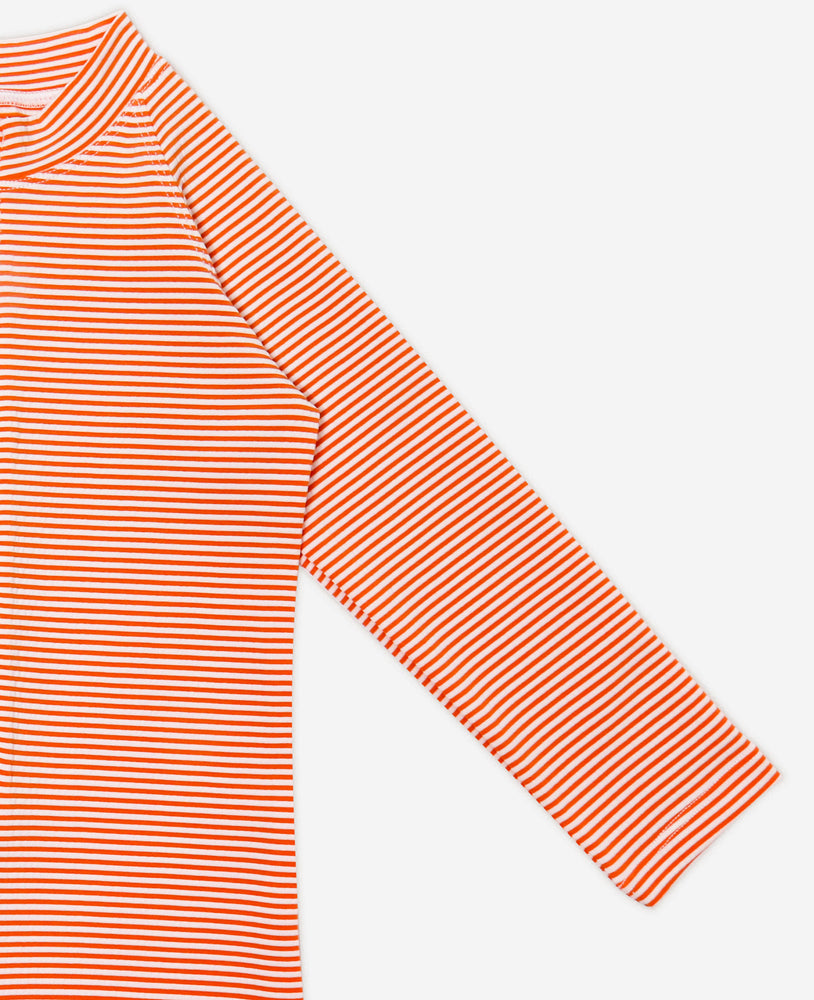 Long Sleeve Swim Suit - Ginger Stripe