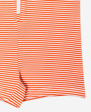 Long Sleeve Swim Suit - Ginger Stripe