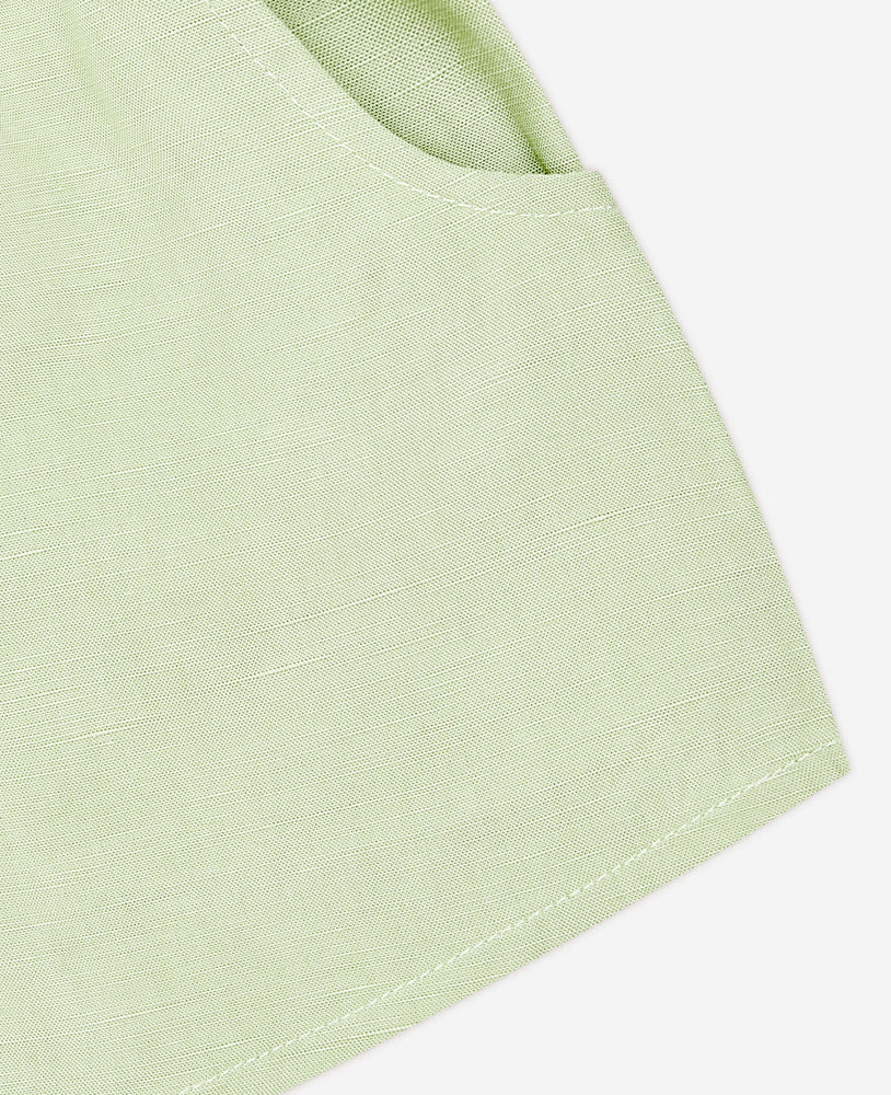 
            
                Load image into Gallery viewer, Tencel Linen Shirred Shorts - Moss
            
        