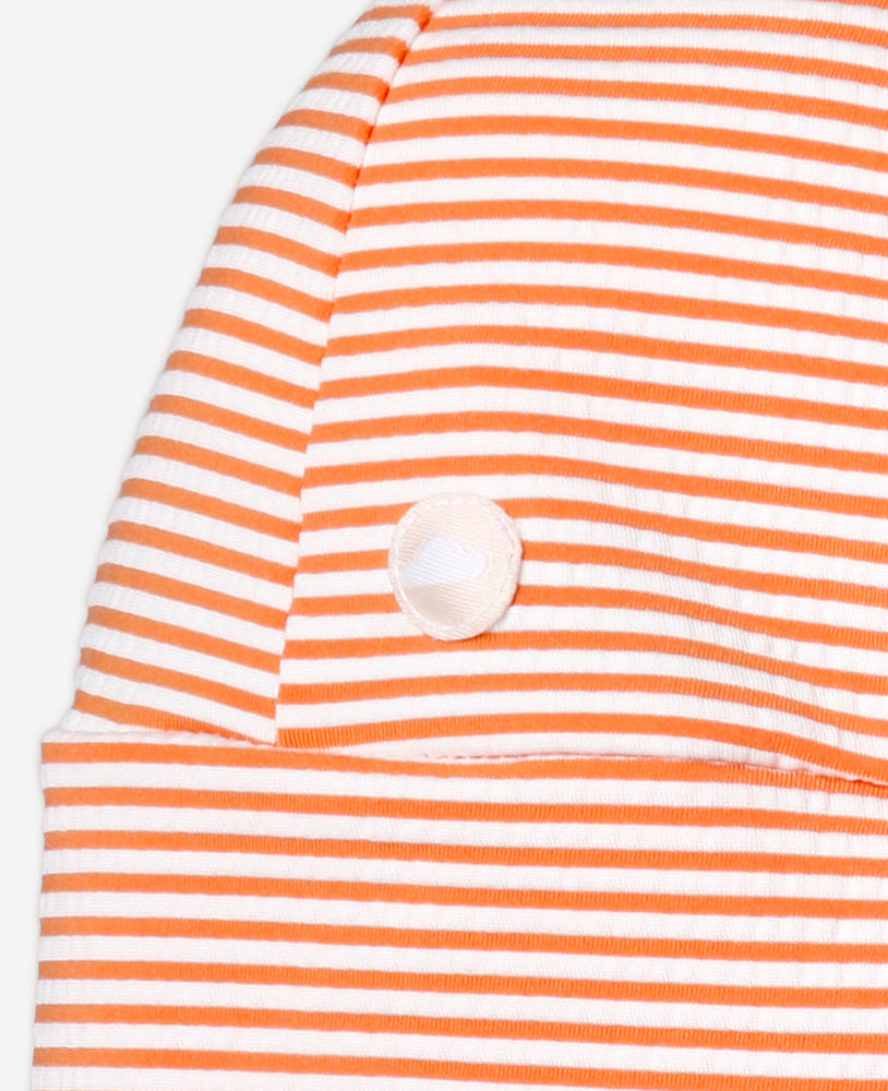 
            
                Load image into Gallery viewer, Swim Cap - Ginger Stripe
            
        
