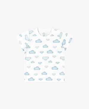 
            
                Load image into Gallery viewer, Cotton Short Sleeve Tee - Clear Skies
            
        