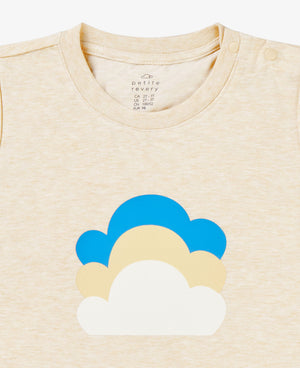 Cotton Short Sleeve Graphic Tee - Mellow Yellow