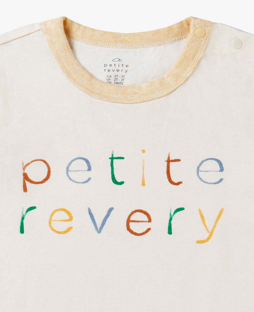 
            
                Load image into Gallery viewer, Quick Dry Cotton Short Sleeve Petite Revery Tee - Cloud
            
        