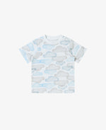 Quick Dry Cotton Short Sleeve Tee - Daydream Clouds
