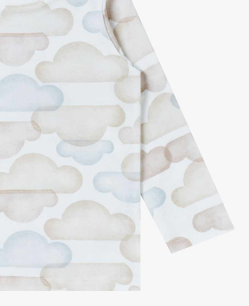 
            
                Load image into Gallery viewer, Quick Dry Cotton Long Sleeve Tee - Sunset Clouds
            
        