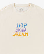 Cotton Short Sleeve Drop Shoulder Tee - Hop Skip Dream