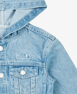 
            
                Load image into Gallery viewer, Denim Hooded Jacket
            
        