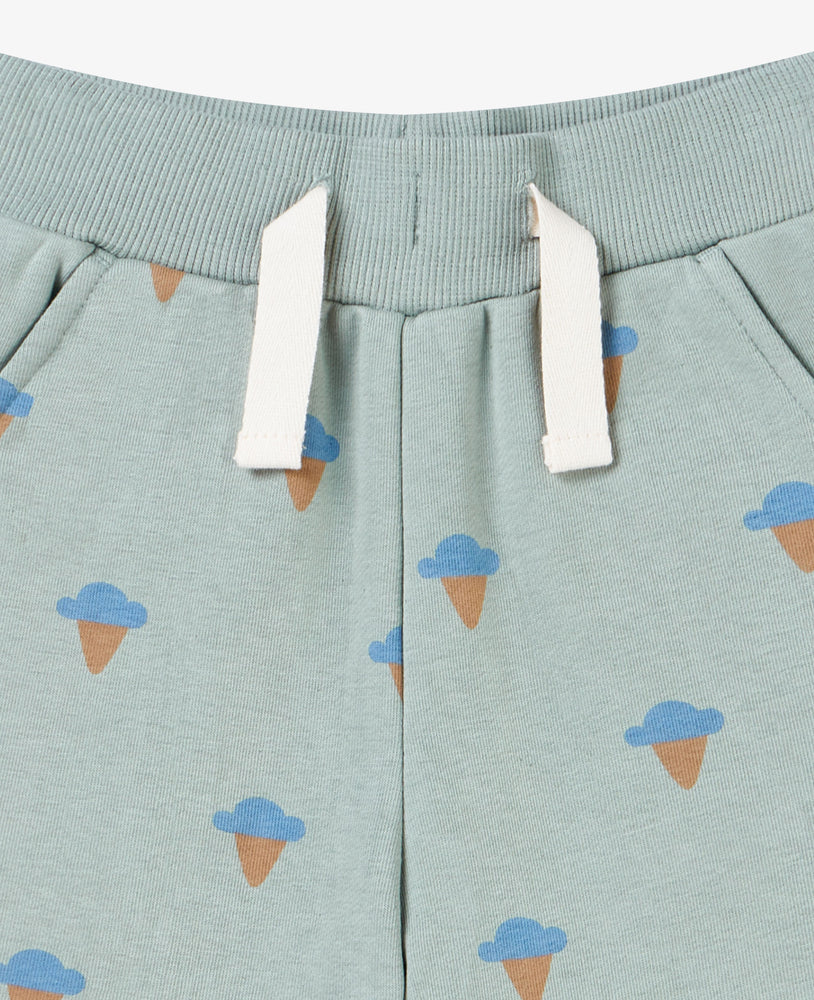French Terry Shorts - Sage