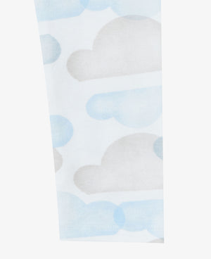 Quick Dry Cotton Leggings - Daydream Clouds